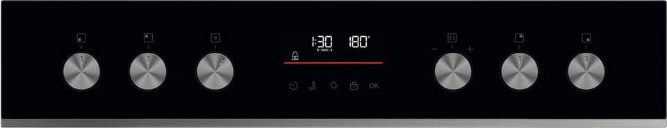 AEG Induktions Herd-Set Serie 5000 HH24HSPID, mit 1-fach-Teleskopauszug, Pyrolyse-Selbstreinigung, AirFry - knusprige Ergebnisse mit wenig oder ohne Öl, Made in Germany - Thumbnail 4