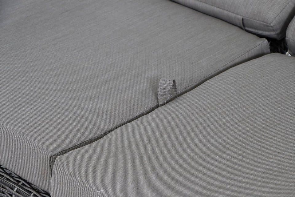 Siena Garden Gartenlounge-Set Corido, (Set, 9-tlg), bestehend aus 2 Sesseln, 1 Sofa, 1 Tisch und 5 Auflagen - Thumbnail 28
