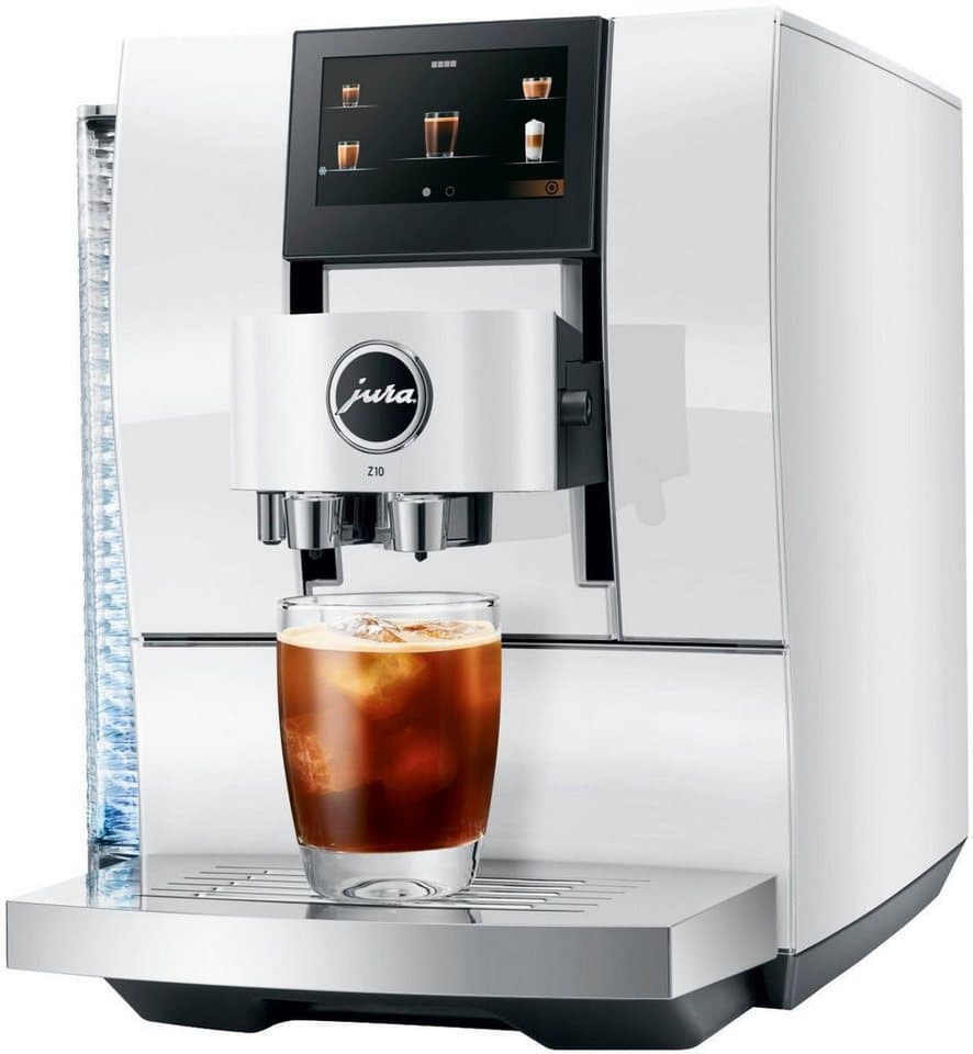 JURA Kaffeevollautomat 15410 Z10 Diamond White (EA), 51 Spezialitäten, Touch, Light & Cold Brew - Thumbnail 8