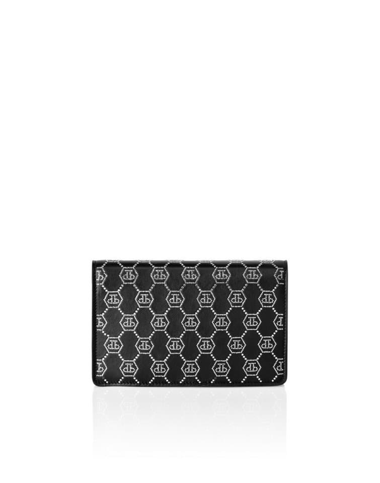 PHILIPP PLEIN Clutch Hexagon Verziert - Thumbnail 2
