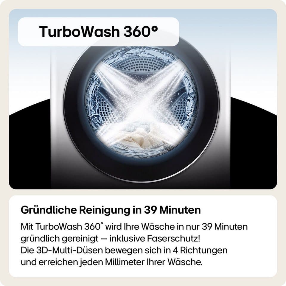 LG Waschtrockner Serie 7 W4WR70E6YB, 11 kg, 6 kg, 1400 U/min - Thumbnail 16