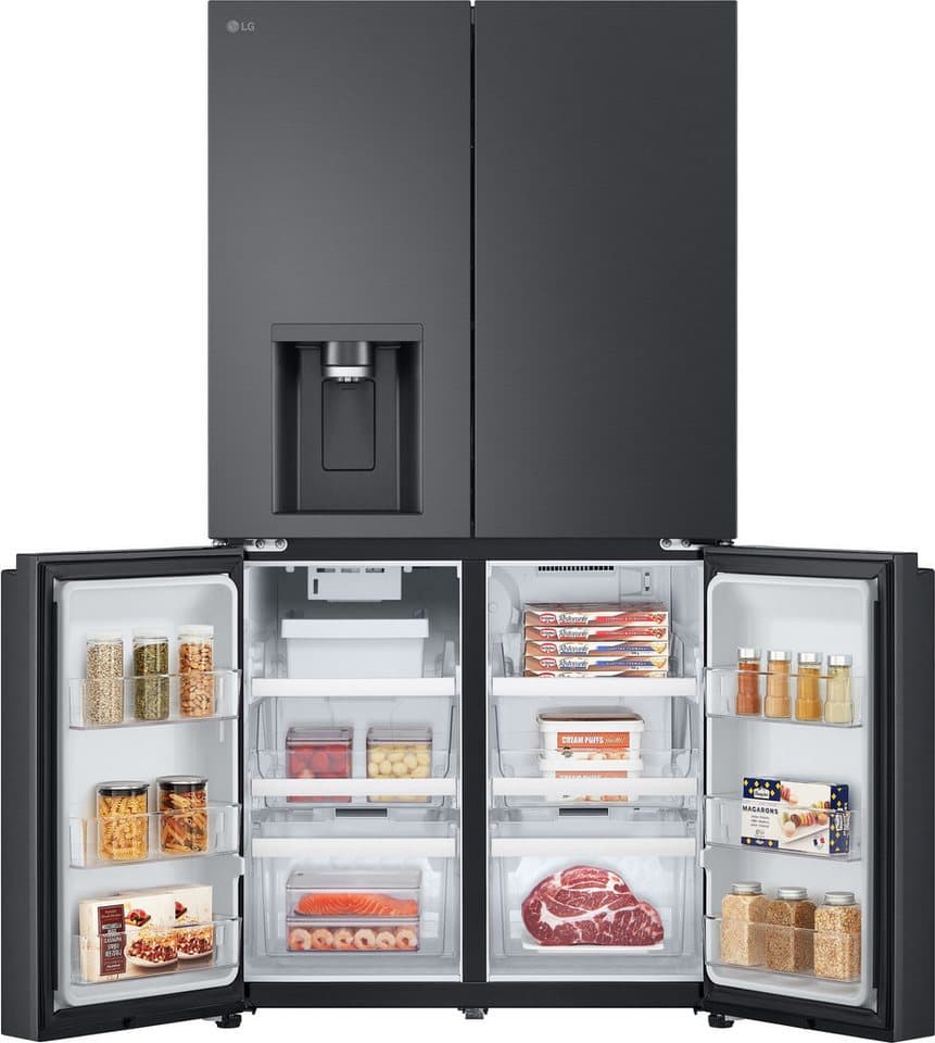 LG Multi Door GMF960EV2E, 179,2 cm hoch, 91,4 cm breit, No Frost, Wasserspender mit Smart Fill, großer Nutzinhalt von 646 L - Thumbnail 4