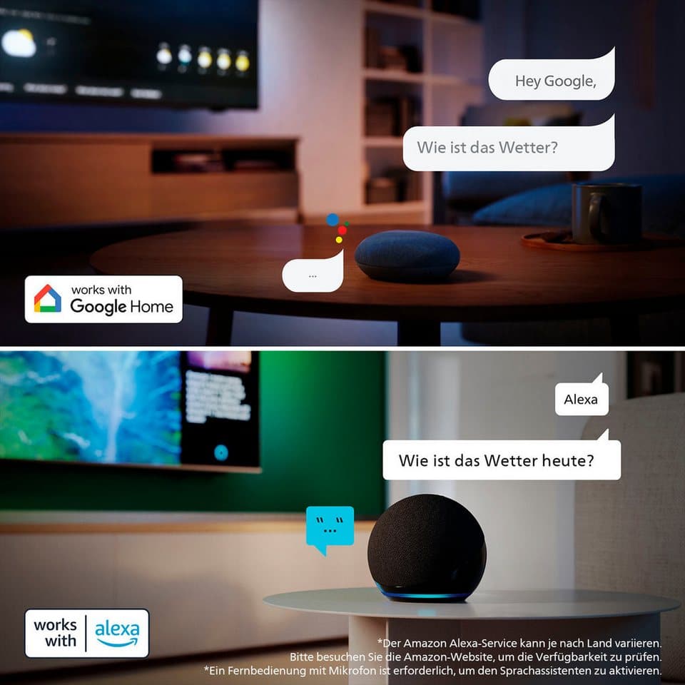 Philips 65OLED760/12 OLED-Fernseher (164 cm/65 Zoll, 4K Ultra HD, Smart-TV, Ambilight, P5 AI Bildoptimierung, Dolby Vision, Gaming, Alexa) - Thumbnail 16