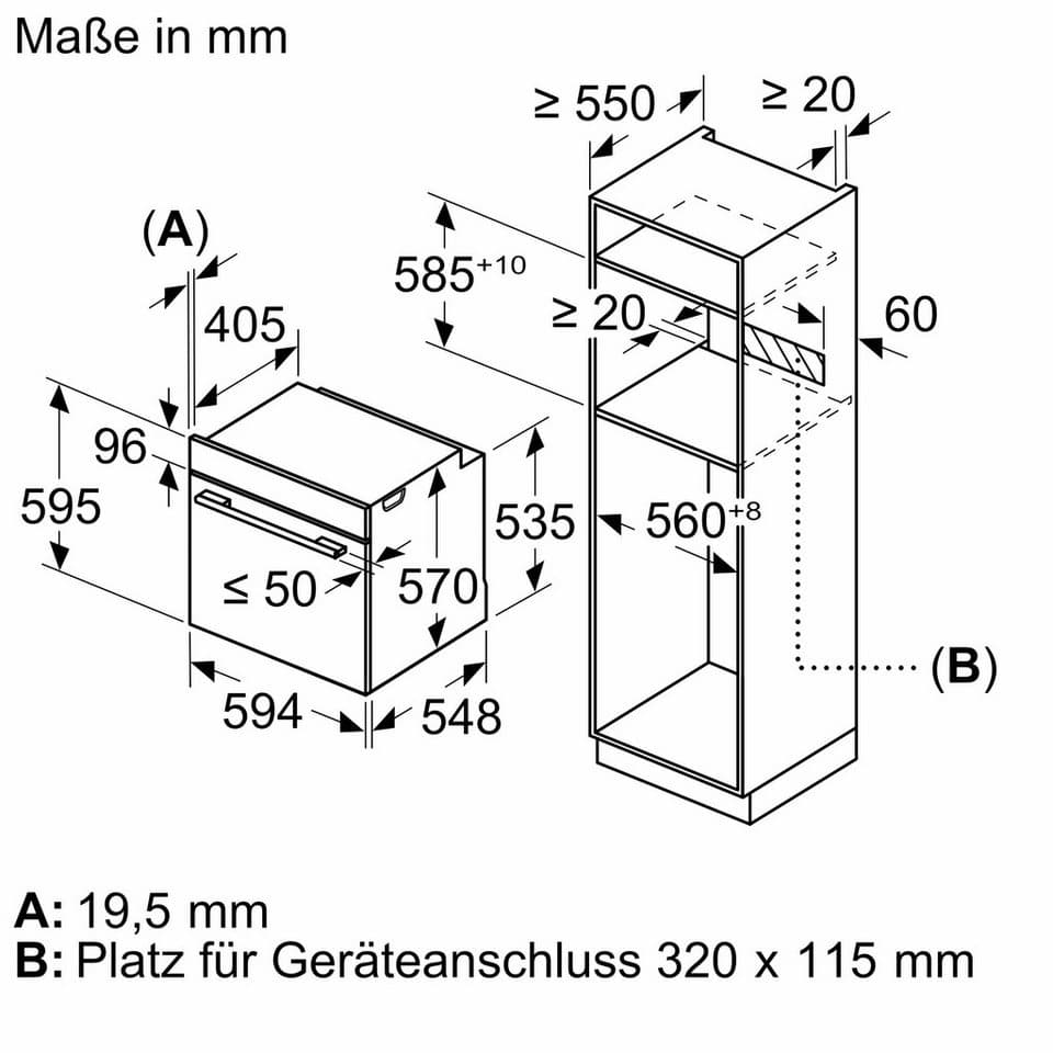 BOSCH Backofen-Set HBD230CR63, mit Teleskopauszug nachrüstbar, Gleichmäßige 3D-Heißluft & intuitive Touch-Select-Bedienung - Thumbnail 27