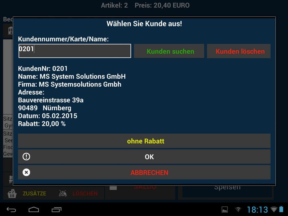BlitzKasse Kassensystem 10" All-in-One MINI Kasse für Handel: Laden Friseursalon Studio Markt - Thumbnail 5