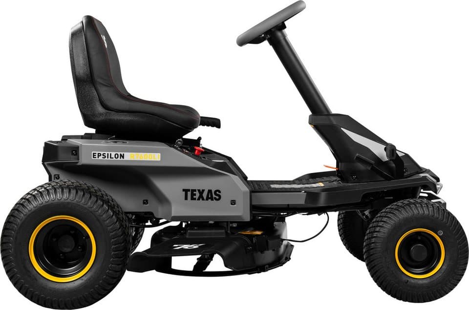 Texas Akku-Rasentraktor Epsilon R7600Li, 76 cm Schnittbreite, inkl. Ladegerät, Mulchstopfen und Seitenauswurf, 72 V Akku, 7 Schnitthöhen - Thumbnail 5