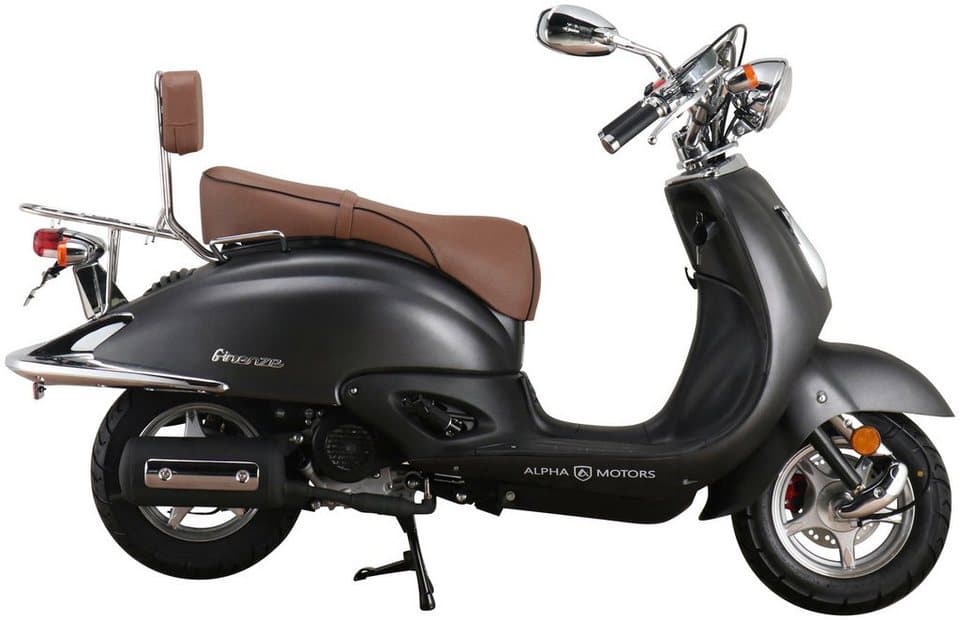Alpha Motors Motorroller Retro Firenze, 50 ccm, 45 km/h, Euro 5, im Retro-Look - Thumbnail 3