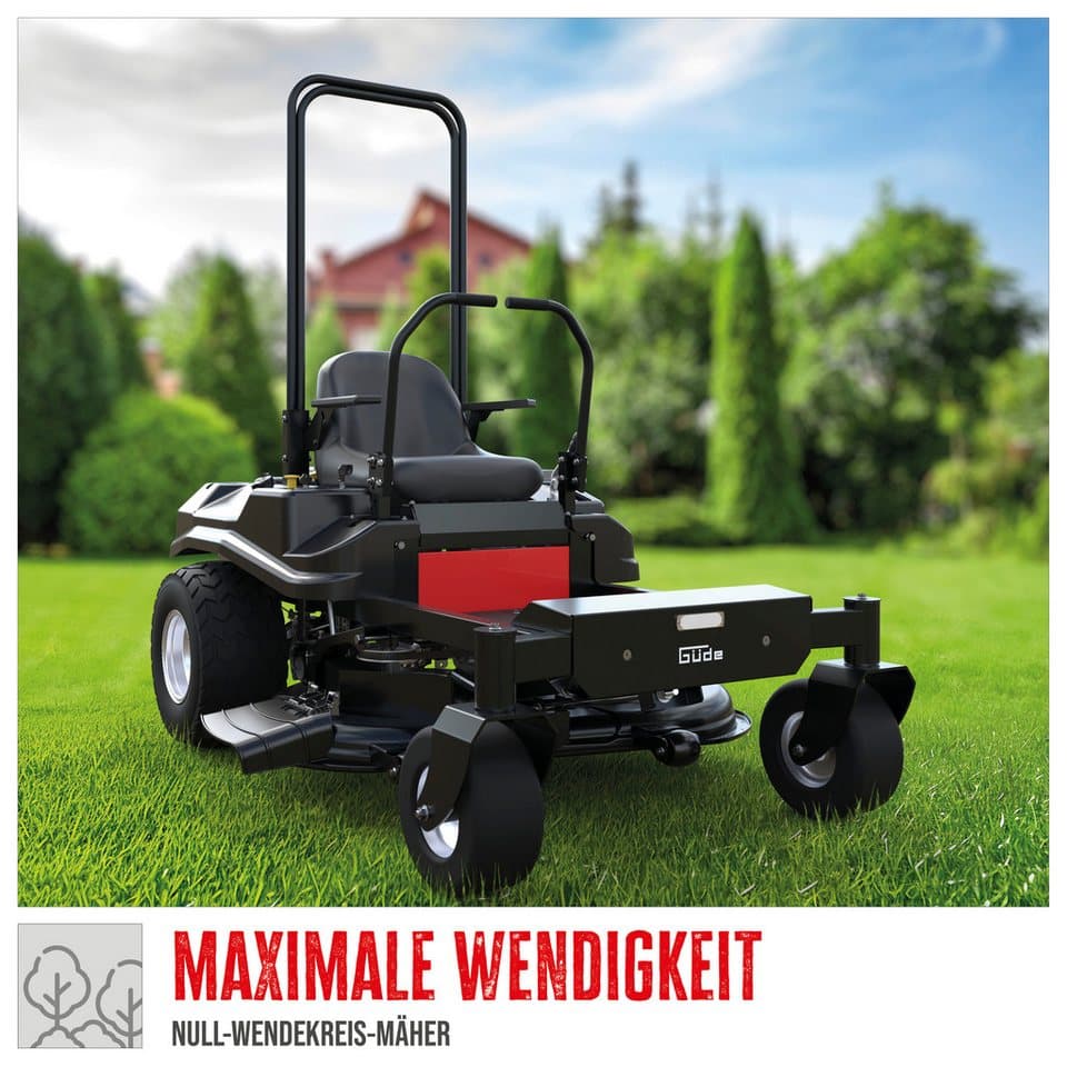 Güde Rasentraktor »Aufsitzrasenmäher Zero Turn GZT 1070«, 107 cm Schnittbreite - Thumbnail 7