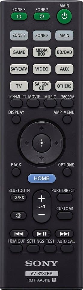 Sony TA-AN1000 7.2 Channel 8K A/V Verstärker (240 W) - Thumbnail 11