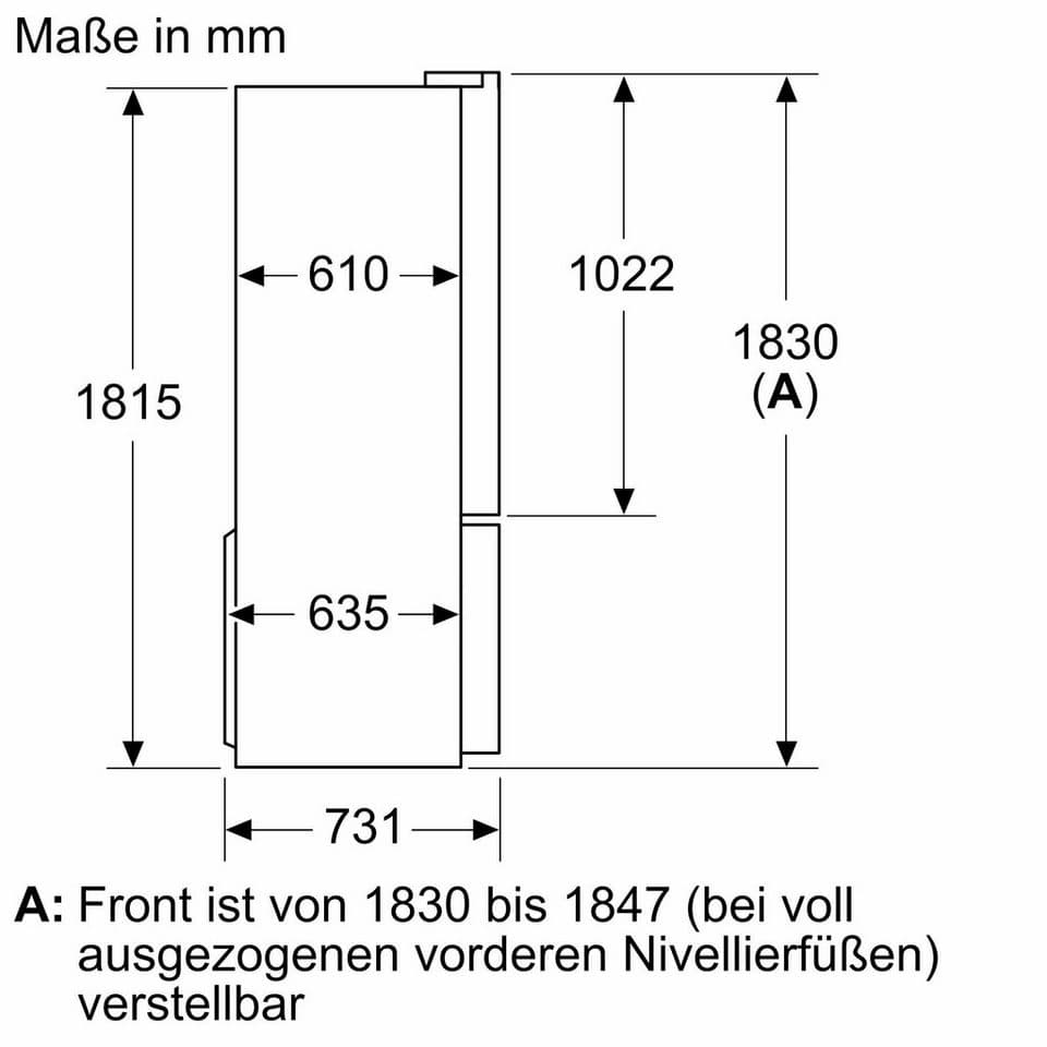 BOSCH Multi Door Serie 4 KFN96APEA, 183 cm hoch, 91 cm breit - Thumbnail 16