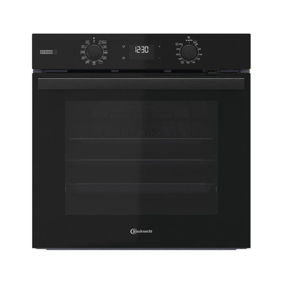 BAUKNECHT Backofen-Set BAKO 800 Pyro Steam, mit 1-fach-Teleskopauszug, FlexiClean - zwei mühelose Reinigungsfunktionen (Pyrolyse & Hydrolyse) je nach Bedarf, FlexiClean - Pyrolyse & Hydrolyse in einem Gerät - Thumbnail 9