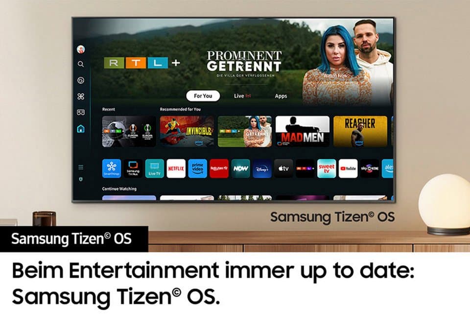 Samsung GQ50QN90DAT QLED Mini LED-Fernseher (125 cm/50 Zoll, 4K Ultra HD, Smart-TV, Neural Quantum 4K AI Gen2 Prozessor, Gaming Hub, bis zu 144Hz) - Thumbnail 6