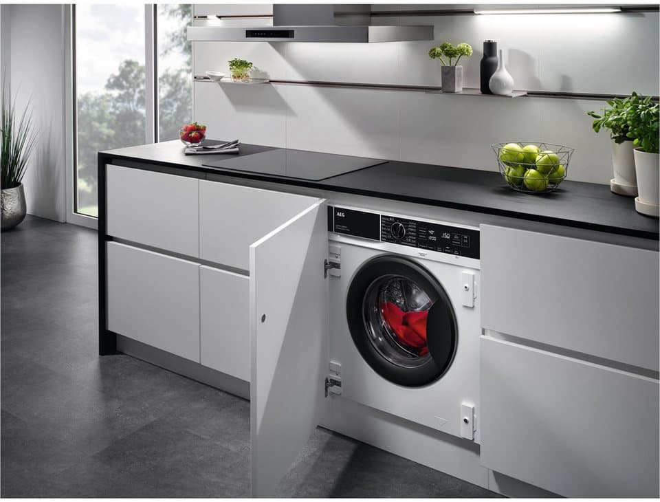 AEG Einbauwaschtrockner 8000 PowerCare® LWR8WI7680 914606707, 8 kg, 4 kg, 1600 U/min, PowerClean: Vollständige Fleckenentfernung in 59 Min. bei nur 30 °C - Thumbnail 12