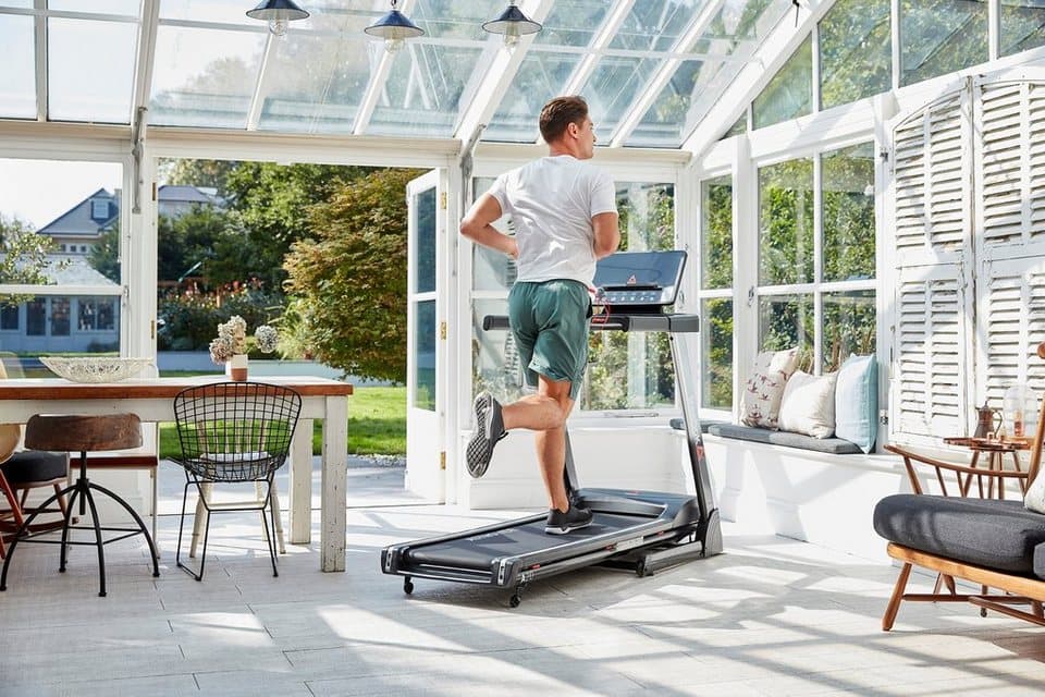 Reebok Laufband Astroride 2.0 (7-tlg., mit Soft-Drop-Klappmechanismus, LED-Display und Handpulssensoren), bis max. 13 km/h, klappbar, 120 kg max. Benutzergewicht - Thumbnail 17