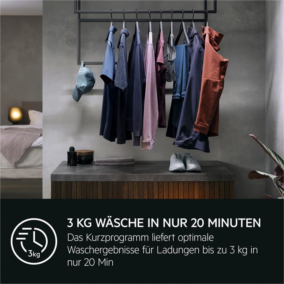 AEG Waschmaschine Toplader 8000 PowerCare® LTR8A80370, 6 kg, 1300 U/min, PowerClean: Vollständige Fleckenentfernung in 59 Min. bei nur 30 °C - Thumbnail 11