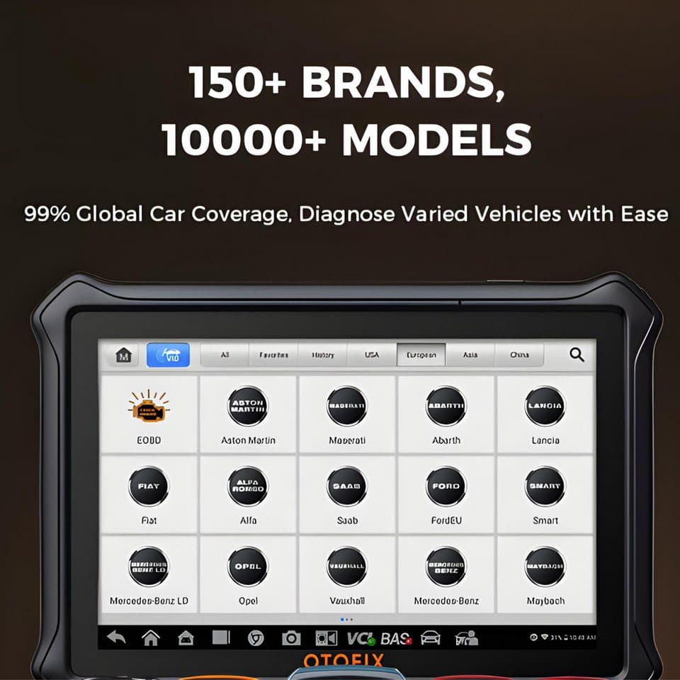 OTOFIX Kfz-Diagnosegerät OBD Diagnosegerät OBD2 Scanner mit 38+ Reset & Aktivtests, Komplett-Set, Komplett-Set, DPF-Reset, Profi Diagnosegerät kabellos - Thumbnail 6