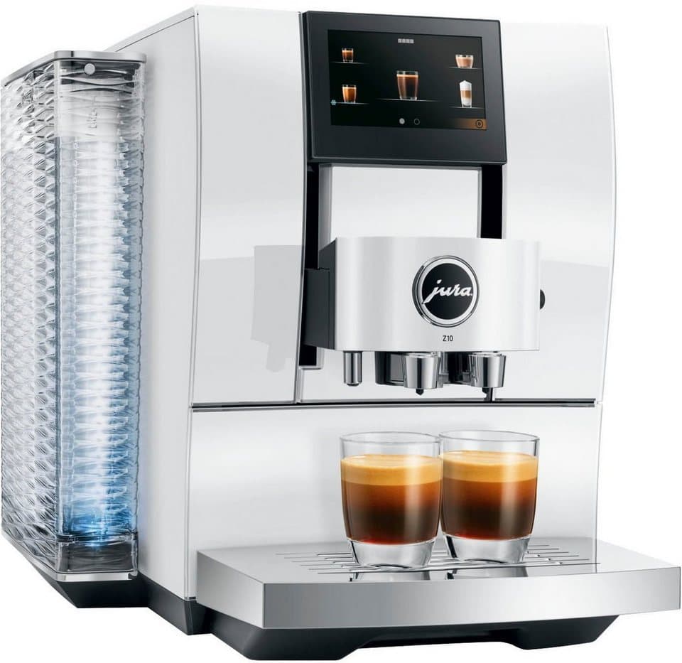 JURA Kaffeevollautomat 15410 Z10 Diamond White (EA), 51 Spezialitäten, Touch, Light & Cold Brew - Thumbnail 7