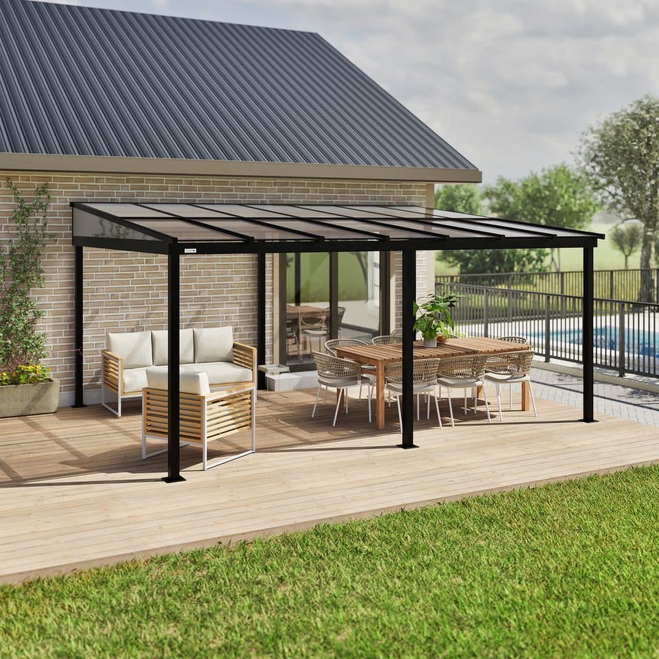 Sojag Anbaupavillon St. Barthelemy 12x16, BxTxH: 483x363x240 cm