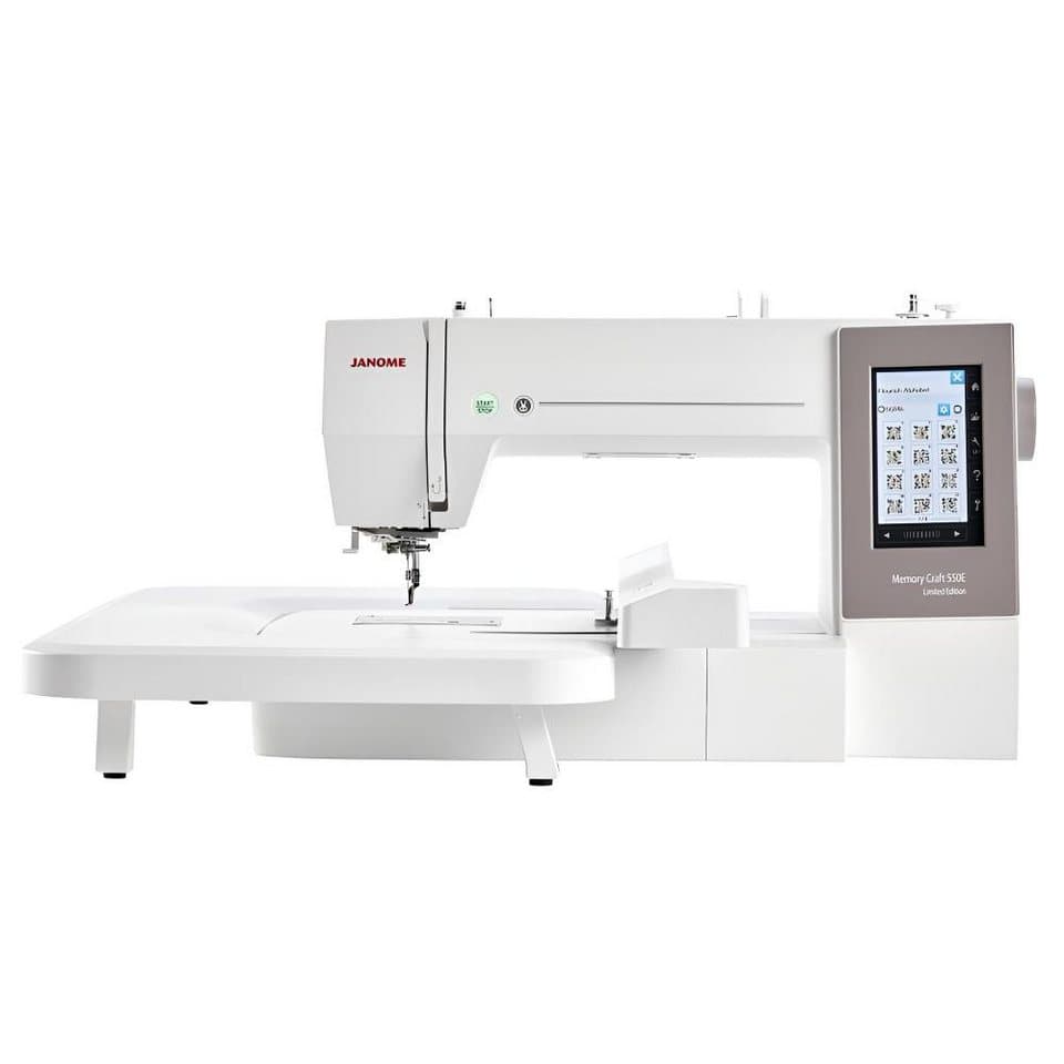 Janome Stickmaschine - Memory Craft 550E Limited Edition - Thumbnail 3