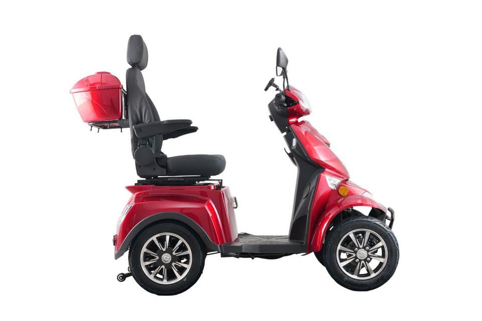 Aktiv mobil Elektromobil AM E-Quad 1000, 25 km/h mit Topcase, 1000 W, 25 km/h, Topcase Fassungsvermögen von ca. 36 Litern, Staufach mit ca. 24 Litern - Thumbnail 3
