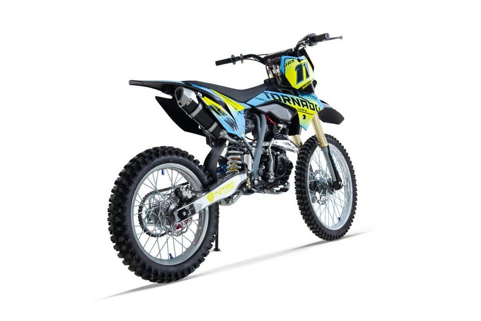 Smarty Dirt-Bike 250cc Dirtbike TORNADO UX URX 21/18 Kick und E-Start - Thumbnail 2