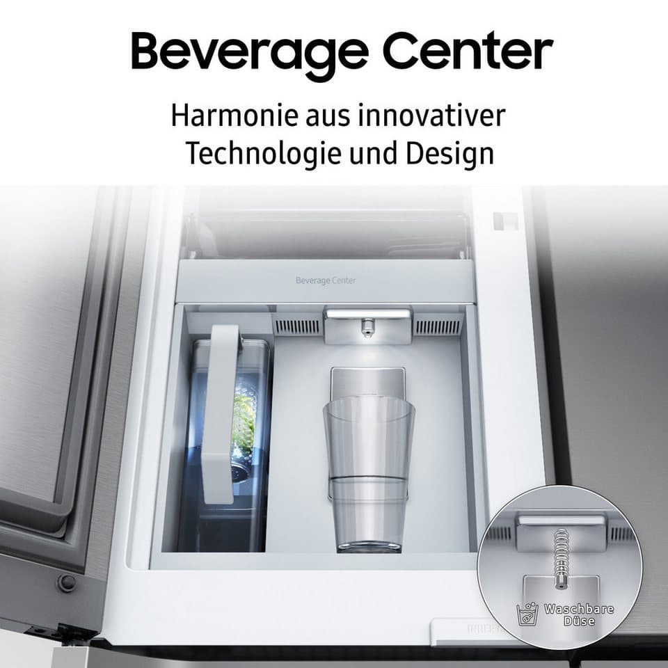 Samsung Multi Door RF9000 RF65DG960ESG, 183 cm hoch, 91,2 cm breit - Thumbnail 9