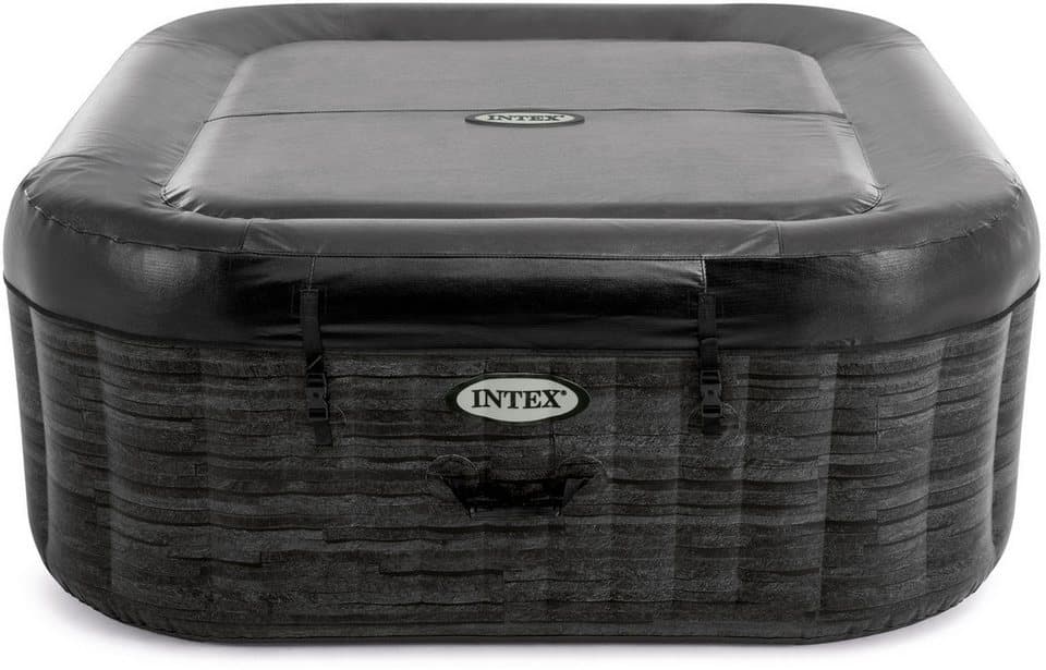 Intex Whirlpool »PureSpa Greystone Deluxe 4P«, aufblasbares Aufstellbecken, grau, in verschiedenen Größen - Bild 1