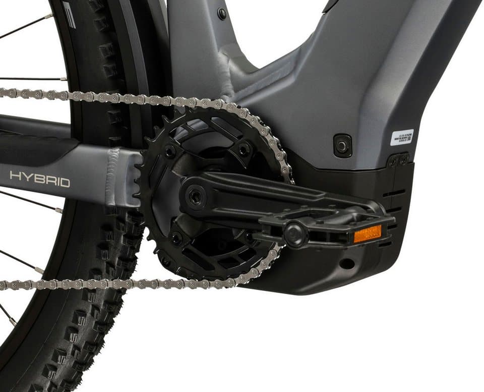 Kross E-Bike ATB Influx Hybrid SUV 2.0 16,7Ah / BOSCH 600 Wh 29" grau 9 Gänge 2026, 9 Gang Shimano CUES U4000 Schaltwerk, Kettenschaltung, Mittelmotor, 600 Wh, BOSCH PERFORMANCE LINE PX 36 V/250 W, Mittelmotor - Thumbnail 11