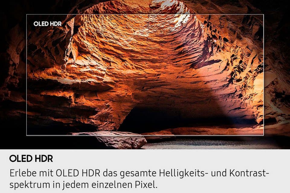 Samsung GQ77S85FAE OLED-Fernseher (194 cm/77 Zoll, 4K Ultra HD, Smart-TV, HDR Pro & Glare Free, Dolby Atmos & AI Sound, Gaming Hub, bis zu 165Hz) - Thumbnail 8
