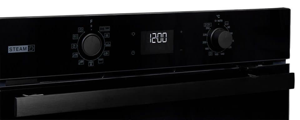 BAUKNECHT Backofen-Set BAKO 800 Pyro Steam, mit 1-fach-Teleskopauszug, FlexiClean - zwei mühelose Reinigungsfunktionen (Pyrolyse & Hydrolyse) je nach Bedarf, FlexiClean - Pyrolyse & Hydrolyse in einem Gerät - Thumbnail 8