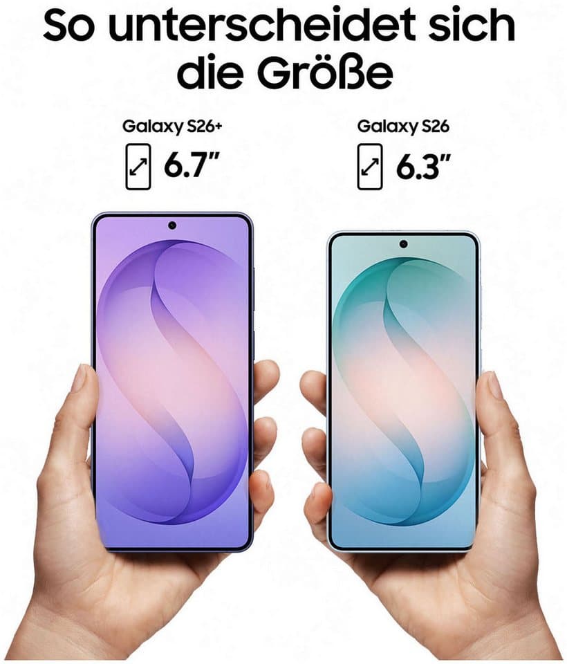Samsung Galaxy S26 Smartphone (15,93 cm/6,3 Zoll, 256 GB Speicherplatz, 50 MP Kamera, Galaxy AI, in mehreren Ausführungen) - Thumbnail 4