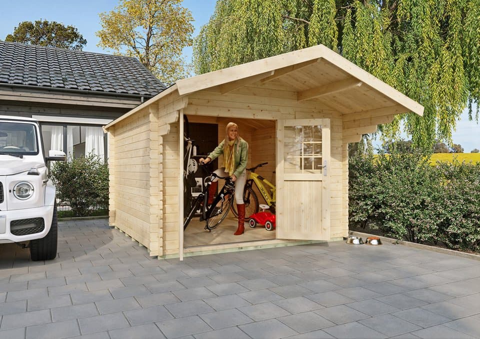 KONIFERA Gartenhaus Kallenberg 2, BxT: 340x443 cm, (Set) - Thumbnail 3