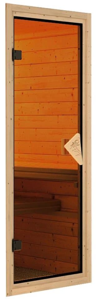 Karibu Fasssauna Fasshaus 3, BxTxH: 219 x 385 x 229 cm, 40 mm, (Set, 1-St) ohne Ofen - Thumbnail 11