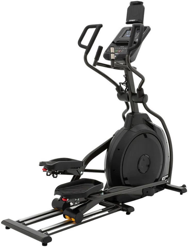 Spirit Fitness Ellipsentrainer Spirit Fitness XE295 (Fitnessgerät), magn. Widerstand, App-Konnektivität, neigbare Pedale (drei Stufen)