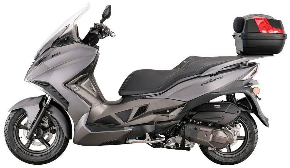 Alpha Motors Motorroller Sport Cruiser 22, 125 ccm, 95 km/h, Euro 5+, (Spar-Set, mit Topcase), mit Lenkerschloss - Thumbnail 2