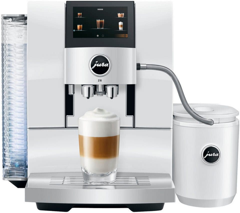 JURA Kaffeevollautomat 15410 Z10 Diamond White (EA), 51 Spezialitäten, Touch, Light & Cold Brew - Bild 1