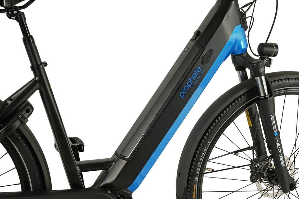 Prophete E-Bike Cityrad Geniesser 6.8, 7 Gang Shimano Nexus Schaltwerk, Nabenschaltung, Mittelmotor, 720 Wh - Thumbnail 5