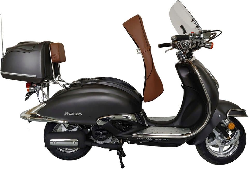 Alpha Motors Motorroller Firenze Limited, 50 ccm, 45 km/h, Euro 5, im Retro-Look - Thumbnail 9