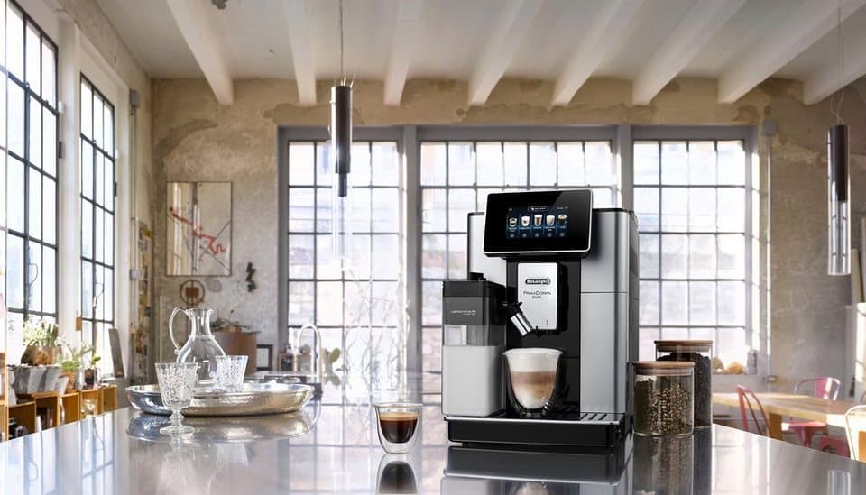 De'Longhi Kaffeevollautomat PrimaDonna Soul ECAM610.75.MB - Mit Kaffeekannen-Funktion, Inkl. Kaffeekanne, Bean Adapt Technology, Edelstahl, Scheibenmahlwerk - Thumbnail 8