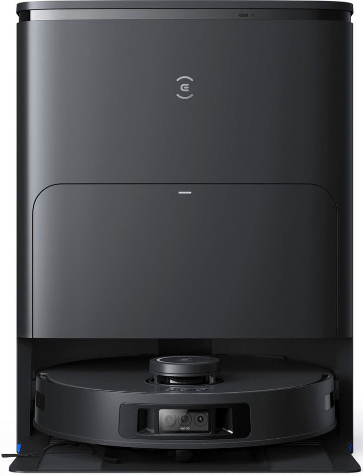ECOVACS Saugroboter mit Wischfunktion, ECOVACS DEEBOT T30S PRO OMNI, 60 W, 11.000PA, OMNI Station, Mopphebesystem, Adaptive Kantenreinigung