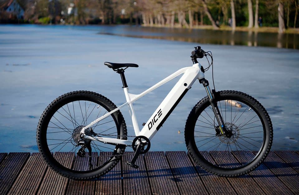 Prophete E-Bike Mountainbike Dice 1.8, 8 Gang Shimano Altus Schaltwerk, Kettenschaltung, Heckmotor, 360 Wh - Thumbnail 9