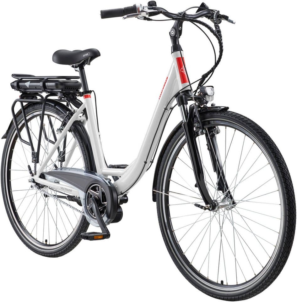 Telefunken E-Bike Cityrad Multitalent RC890, 7 Gang Shimano Nexus Schaltwerk, Mittelmotor, 468 Wh, Pedelec, Elektrofahrrad für Damen u. Herren - Thumbnail 2