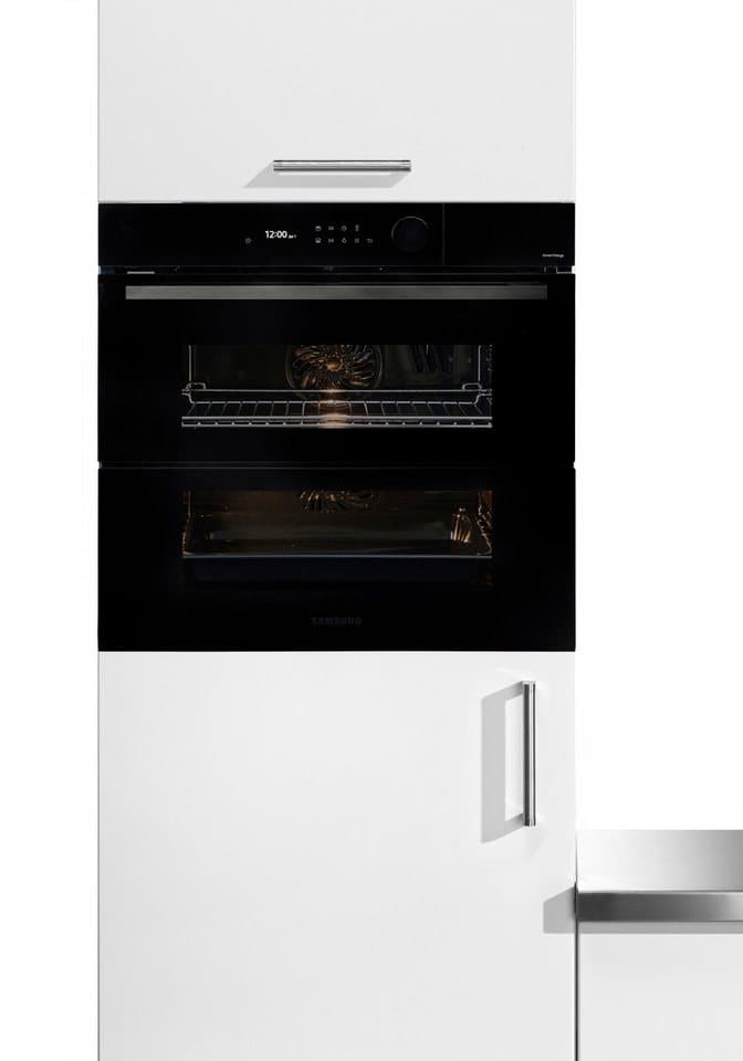 Samsung Pyrolyse Backofen Serie 5 NV7B5775XDK, mit 1-fach-Teleskopauszug, Pyrolyse-Selbstreinigung, Dual Cook Flex – Ein Ofen. Zwei Garräume. Flexible Tür. - Thumbnail 2