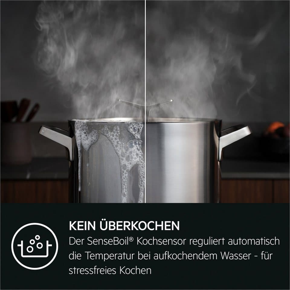 AEG Induktions-Kochfeld Serie 7000 TII84B1FFZ, Bis zu 10x weniger sichtbare Kratzer – Made in Germany - Thumbnail 8