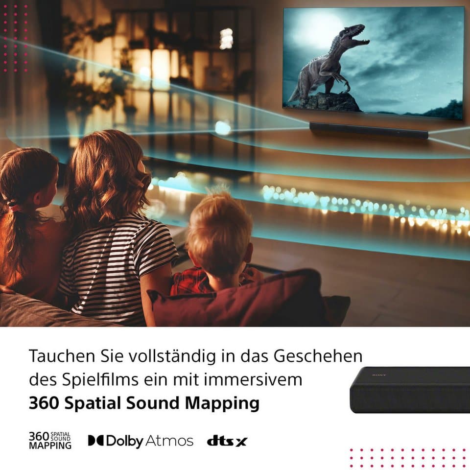 Sony HT-A3000 Soundbar + SA-SW3 Subwoofer Set Soundbar 3.1 (Bluetooth, WLAN (WiFi), 250 W) - Thumbnail 13