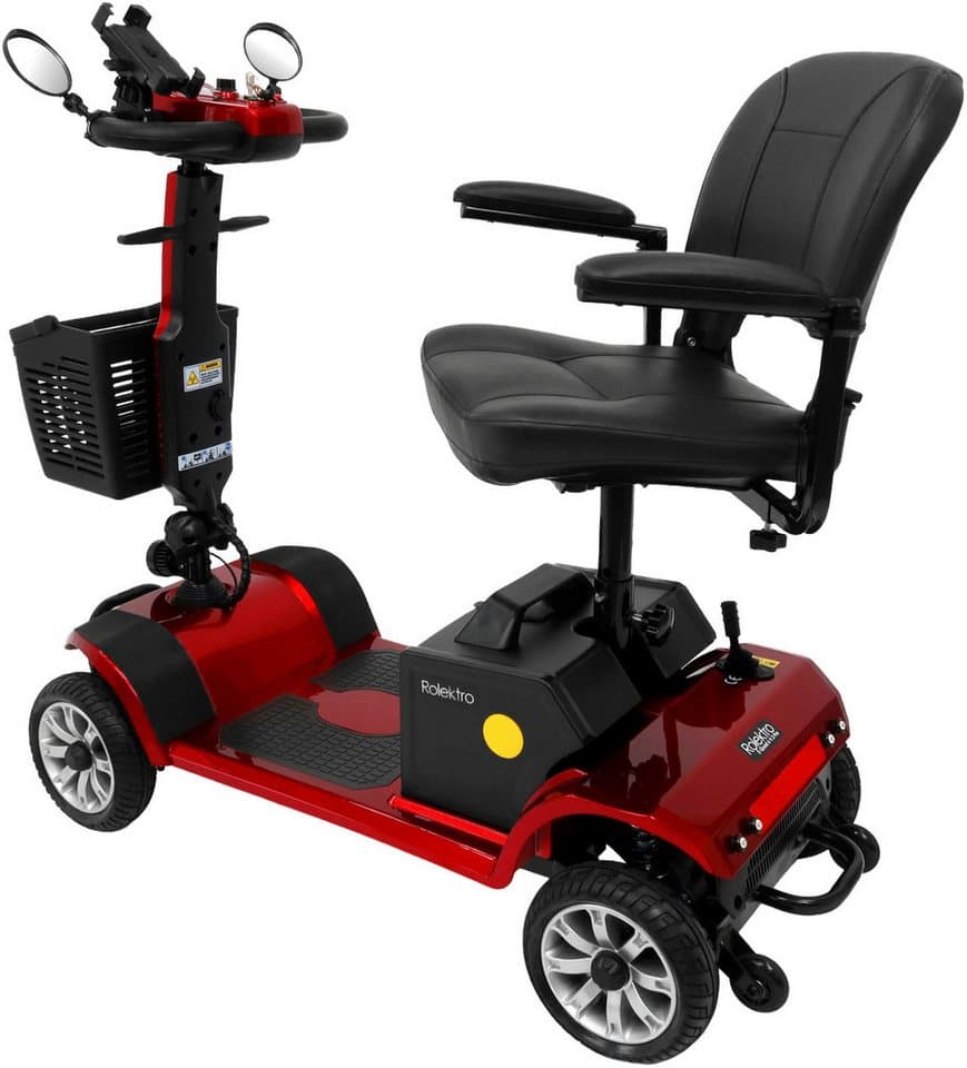 Rolektro Elektromobil E-Quad 6 V.3 Pro, Rot, 24V-20Ah Lithium-Akku, 300 Watt, 6 km/h - Thumbnail 7