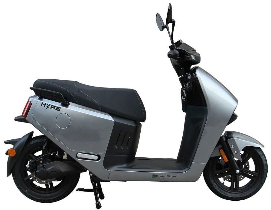 GreenStreet E-Motorroller HYPE 3000 W 85 km/h, 85 km/h, bis zu 90 km Reichweite, mit USB-Anschluss und Keyless-System - Thumbnail 2