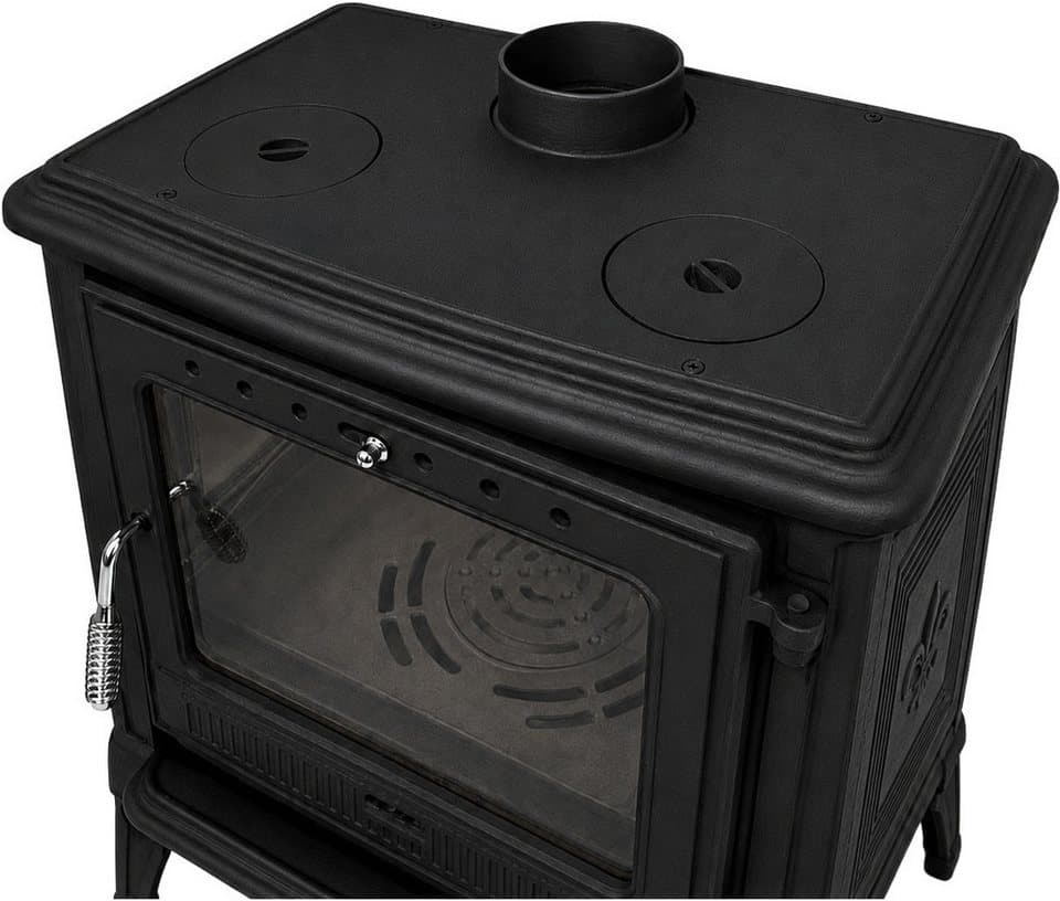 Hanseatic Kaminofen Castor XXL, 10,6 kW, Zeitbrand, Großer Feuerraum - Thumbnail 14
