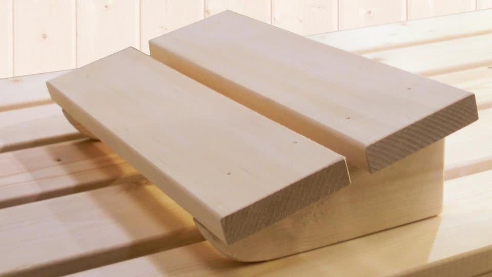 weka Sauna Element-Ecksauna VARBERG 1, BxTxH: 194 x 144 x 199 cm, 68 mm, vorgefertigte Elemente, moderne Ganzglastür - Thumbnail 4