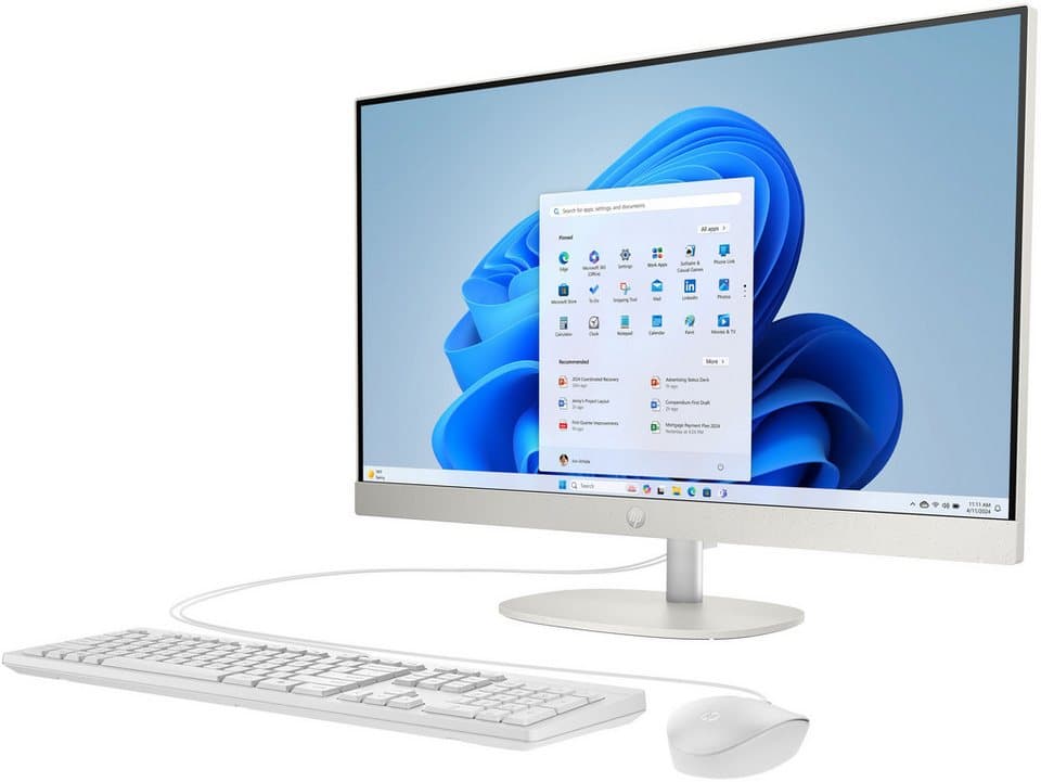 HP 27-cr0009ng All-in-One PC (27 Zoll, Intel Core i5 1335U, Iris® Xe, 16 GB RAM, 512 GB SSD) - Thumbnail 3